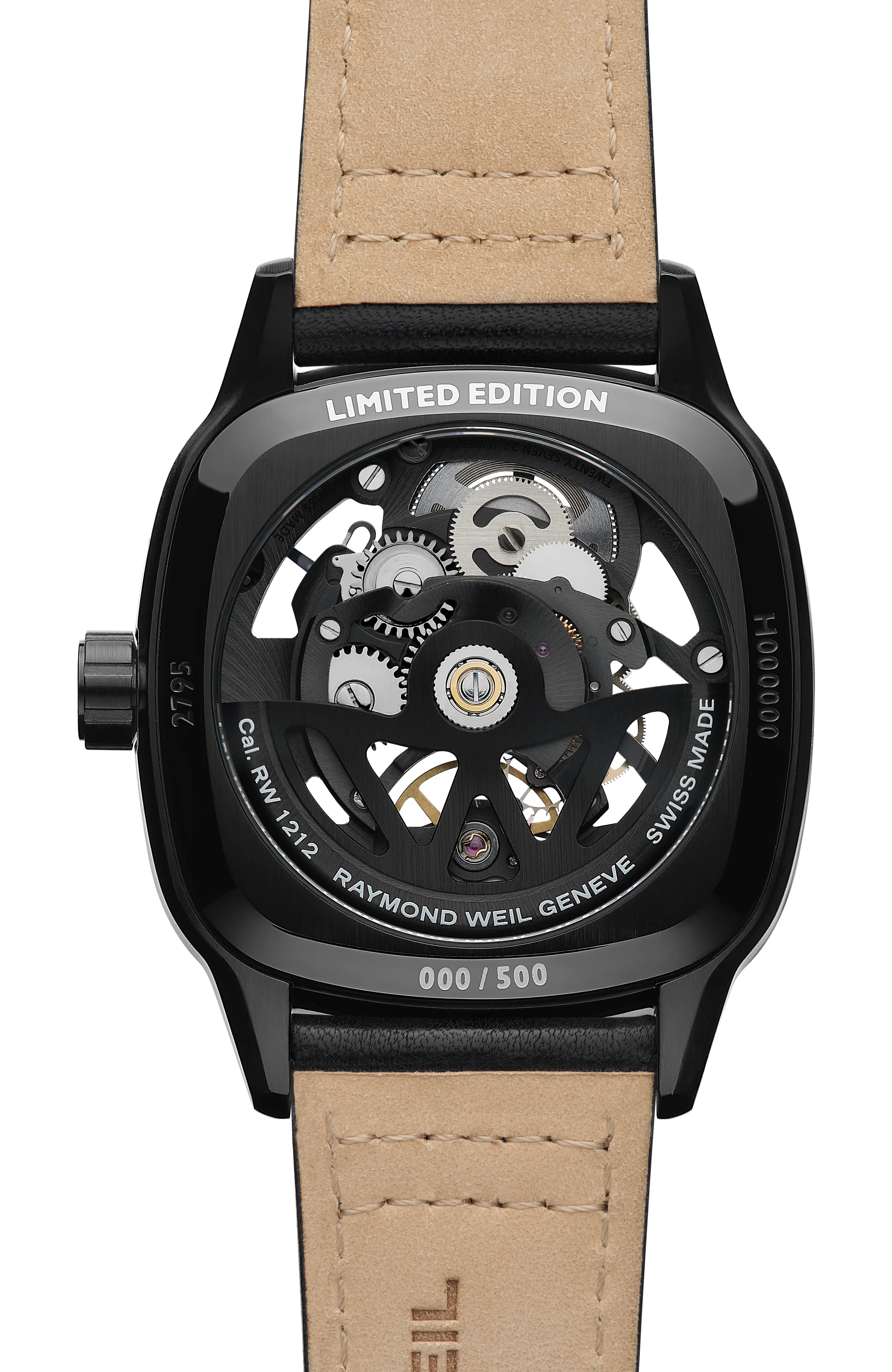 Freelancer Automatic Cushion Skeleton Limited Edition Watch, 40 x 40 mm - Image 3