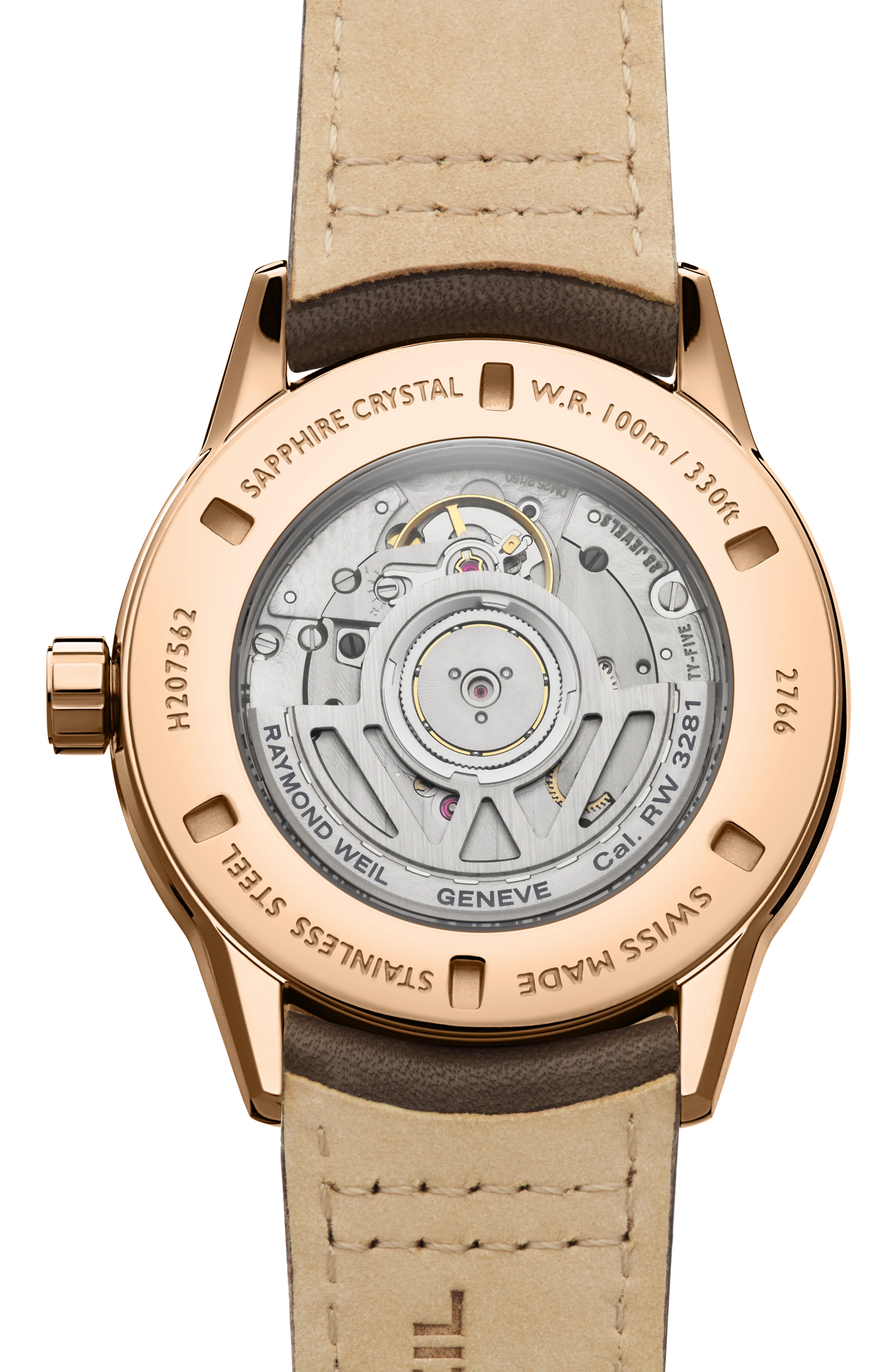 Freelancer Automatic Complete Calendar Dune Sunray Dial Watch, 40 mm - Image 3