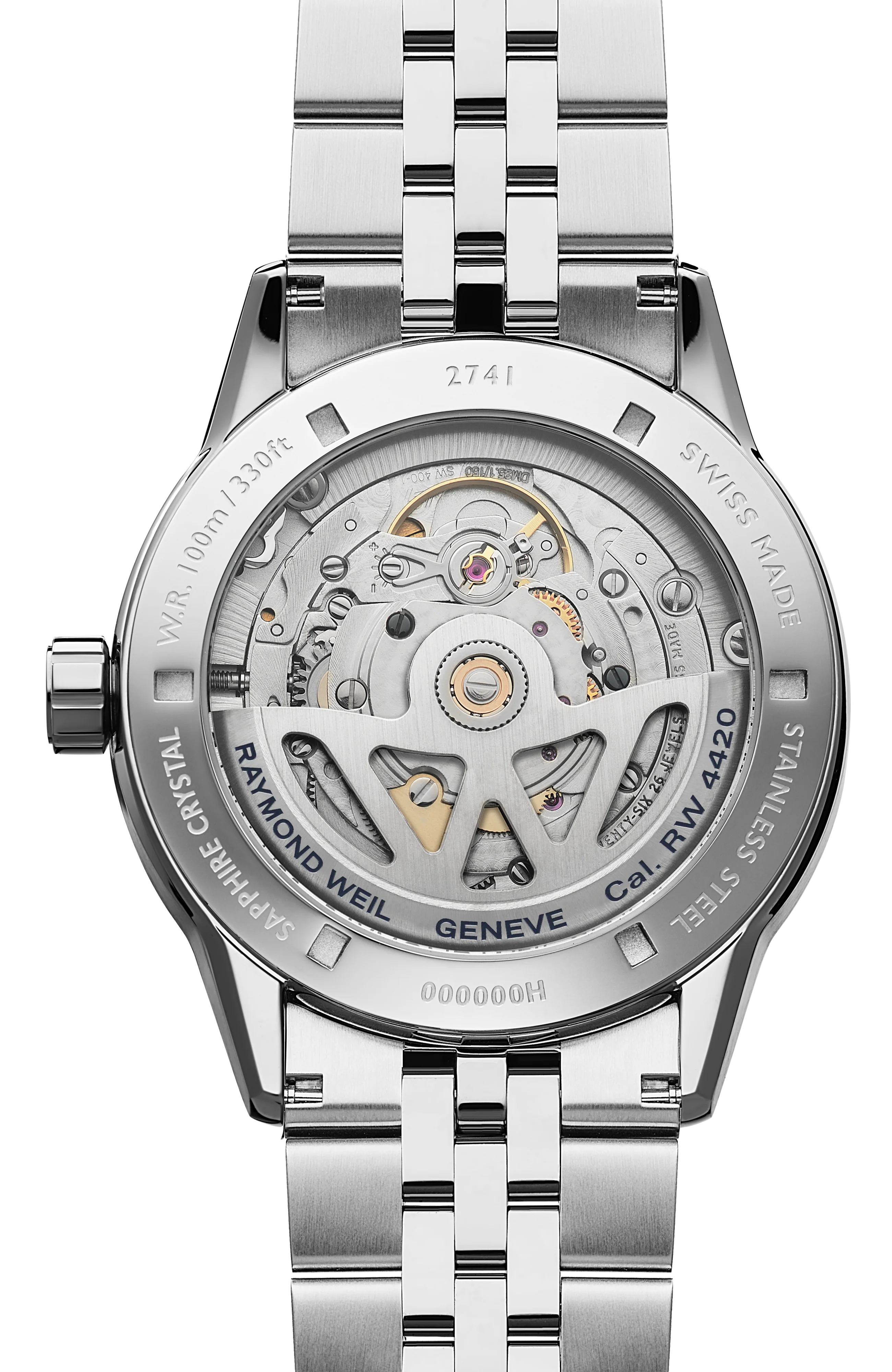 Freelancer Men's Automatic Blue Dial Stainless Steel Bracelet Watch, 40 mm - Image 3