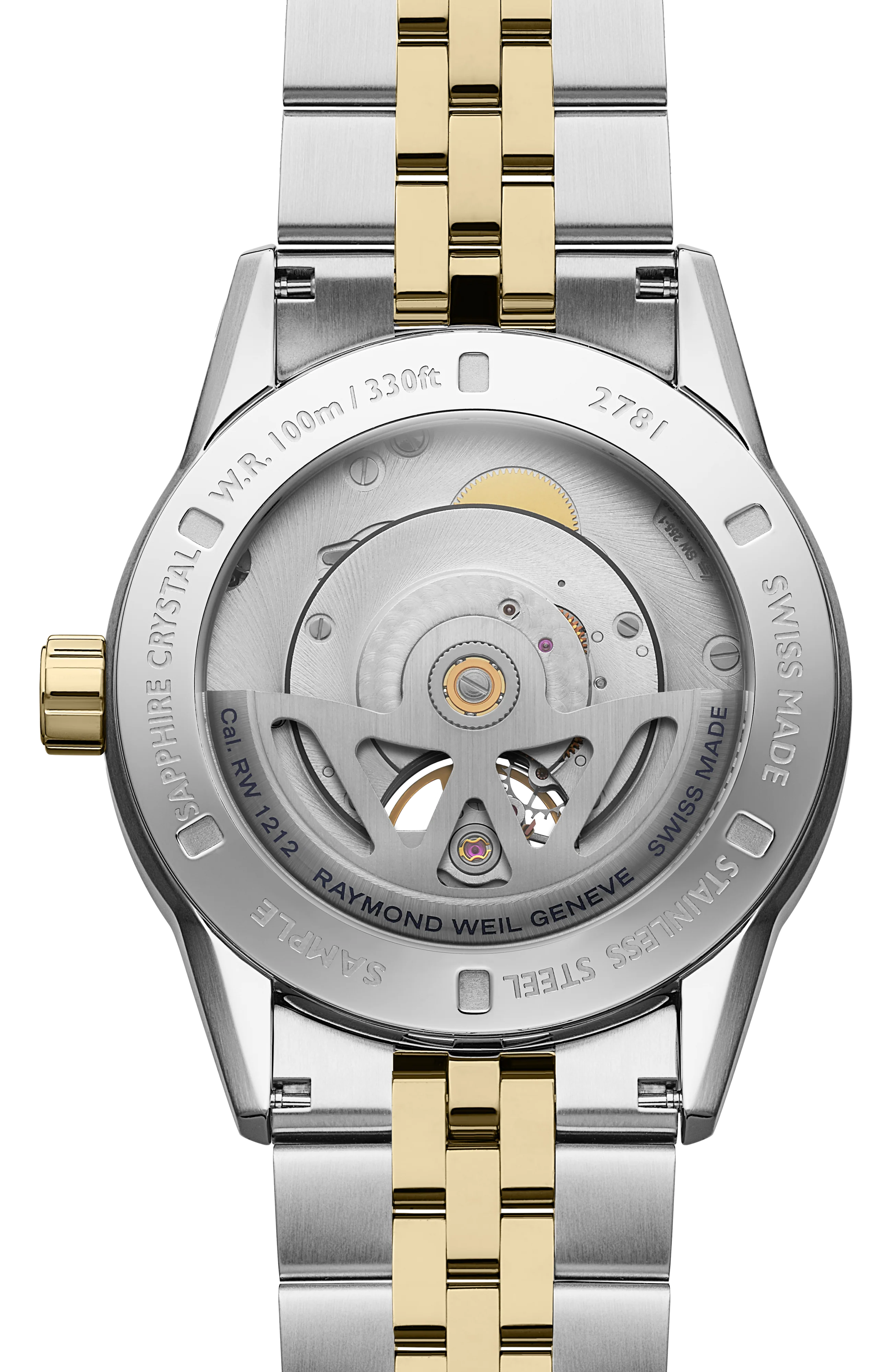 Freelancer Men's Automatic Grey Dial Two-Tone Bracelet Watch, 42 mm - Image 3