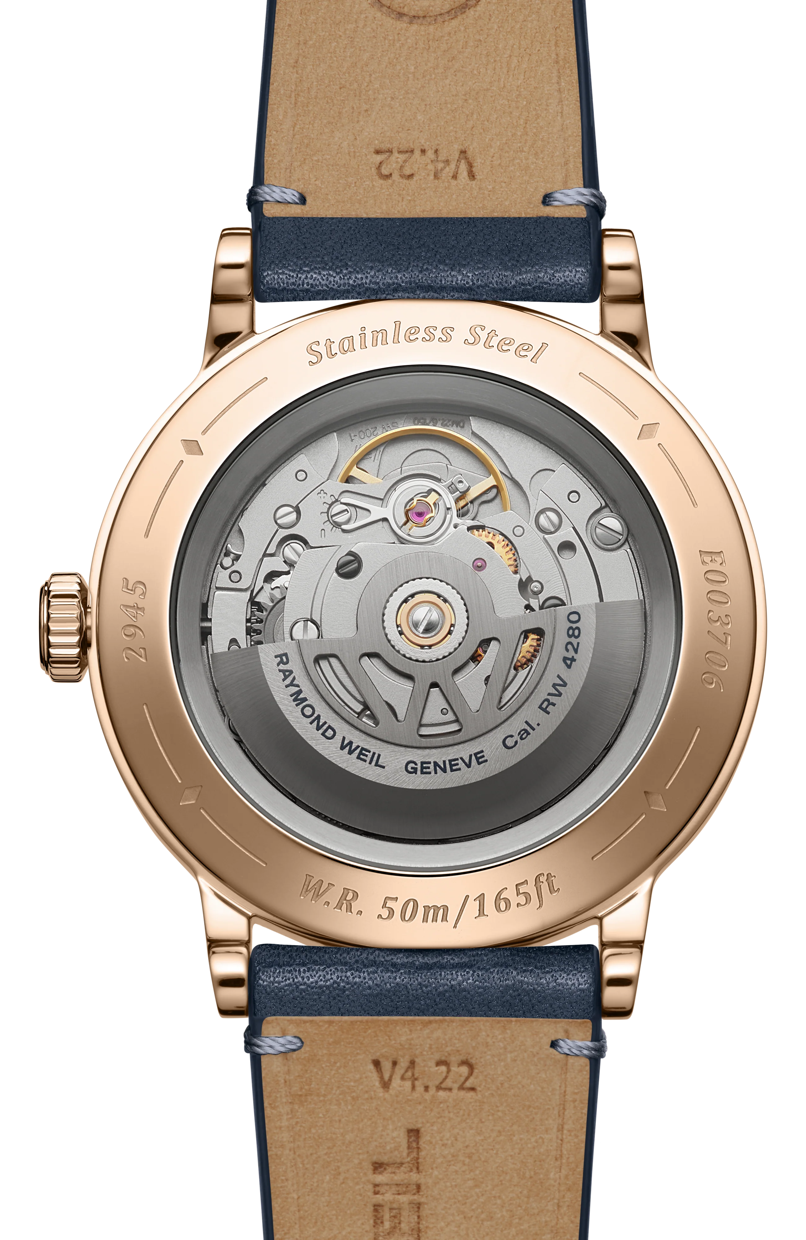 Millesime Automatic Moon Phase Midnight Blue Dial Watch, 39 mm - Image 3