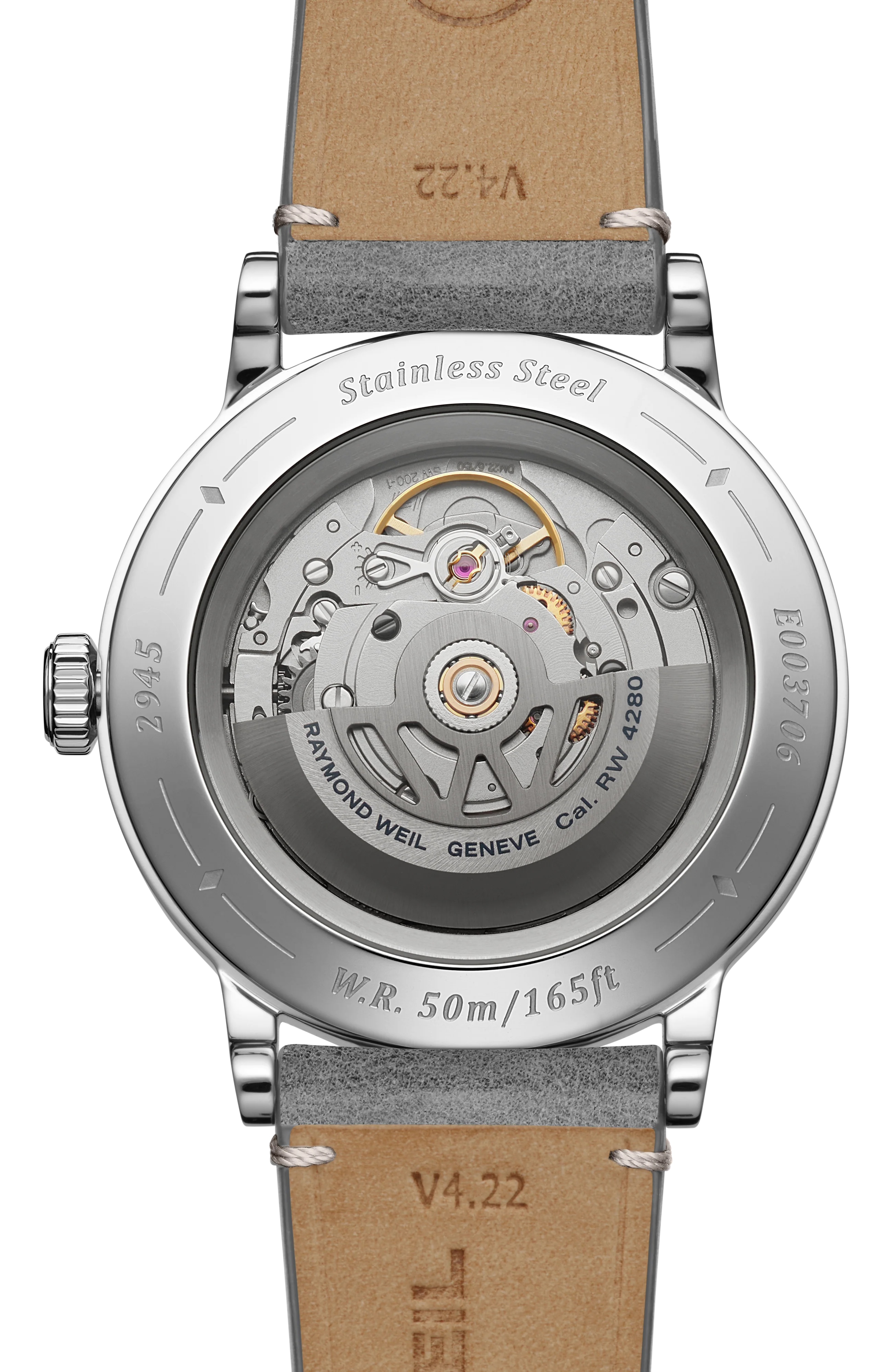 Millesime Automatic Moon Phase Silver Dial Watch, 39 mm - Image 3