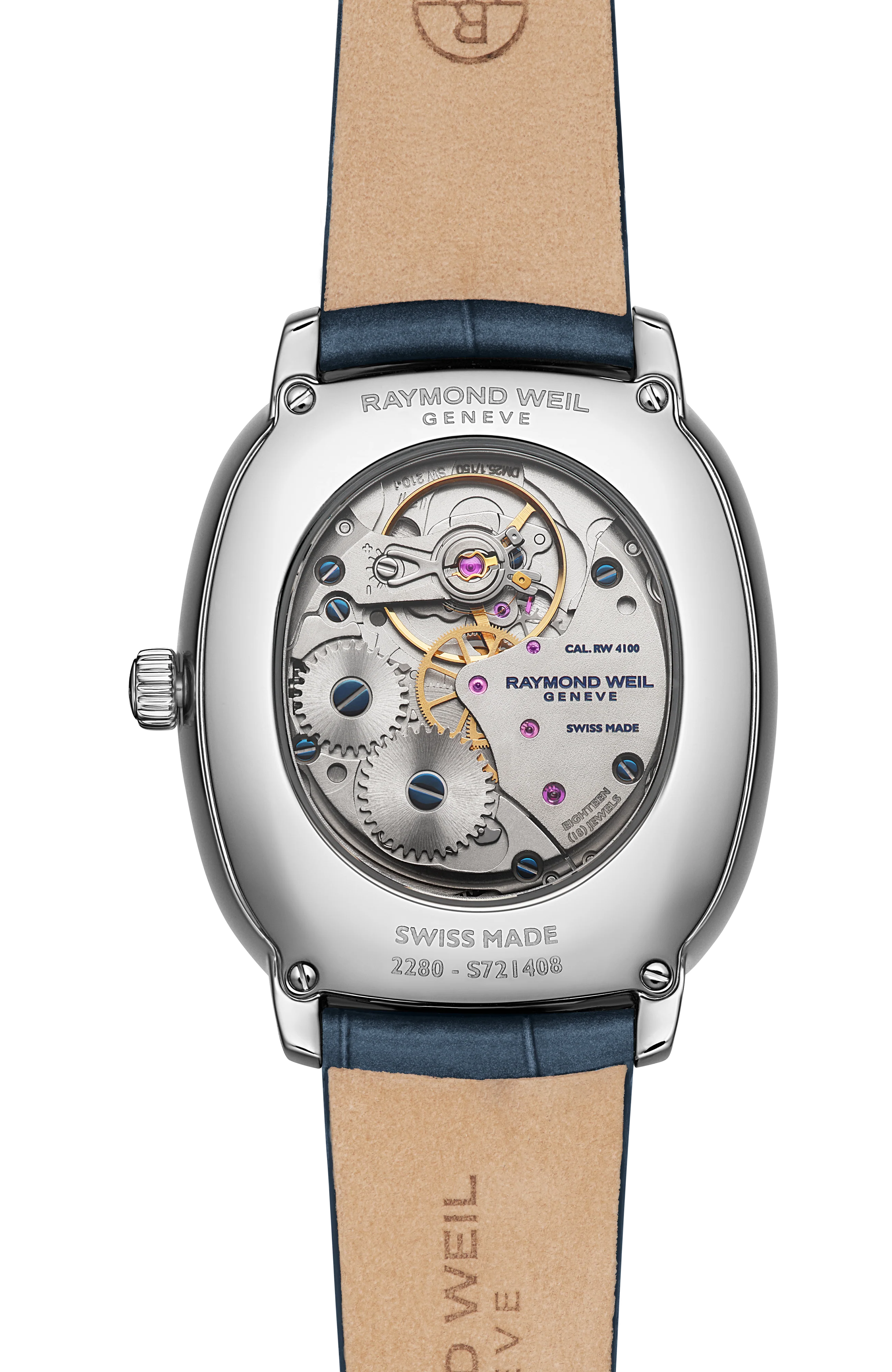 Toccata Heritage Blue dial Mechanical Watch, 33 x 38 mm - Image 3