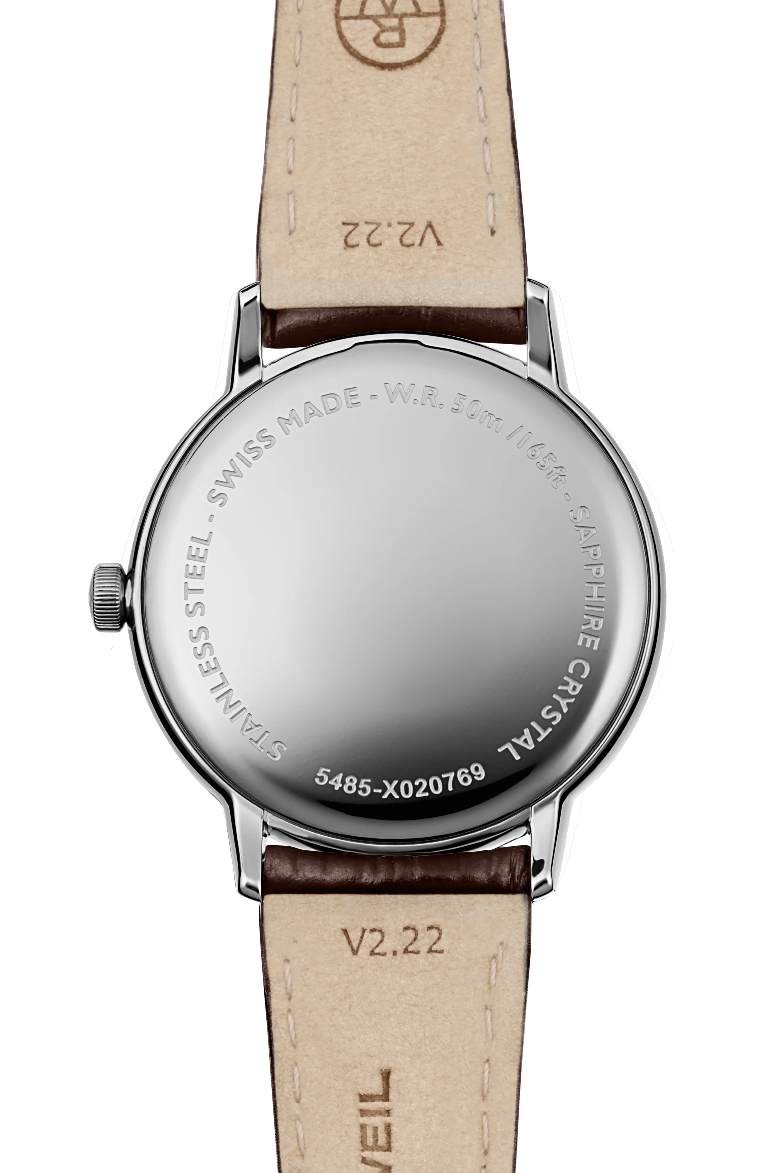 Toccata Men's Classic Brown Leather Strap Quartz Watch, 39mm - Image 3